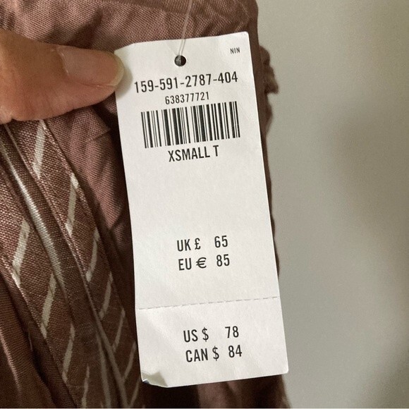 Abercrombie‎ & Fitch faux wrap jump suit XST - Picture 5 of 7